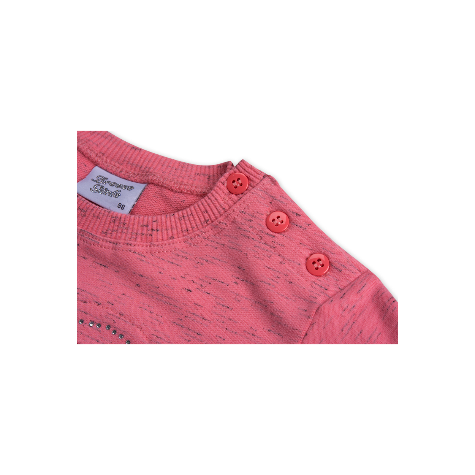 Набір дитячого одягу Breeze кофта и брюки персиковый меланж (8013-98G-peach) зображення 4