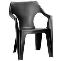 Стул садовый Allibert Dante low back серый (17187058939)