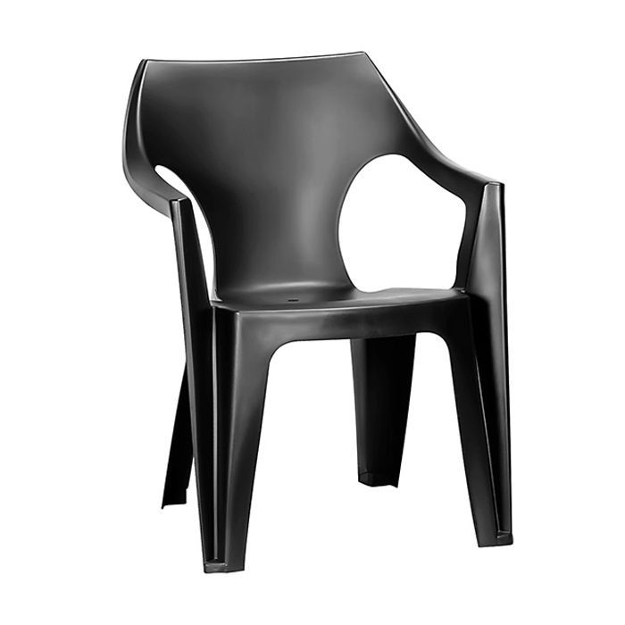 Стілець садовий Allibert Dante low back серый (17187058939)