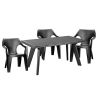 Стул садовый Allibert Dante low back серый (17187058939) изображение 2