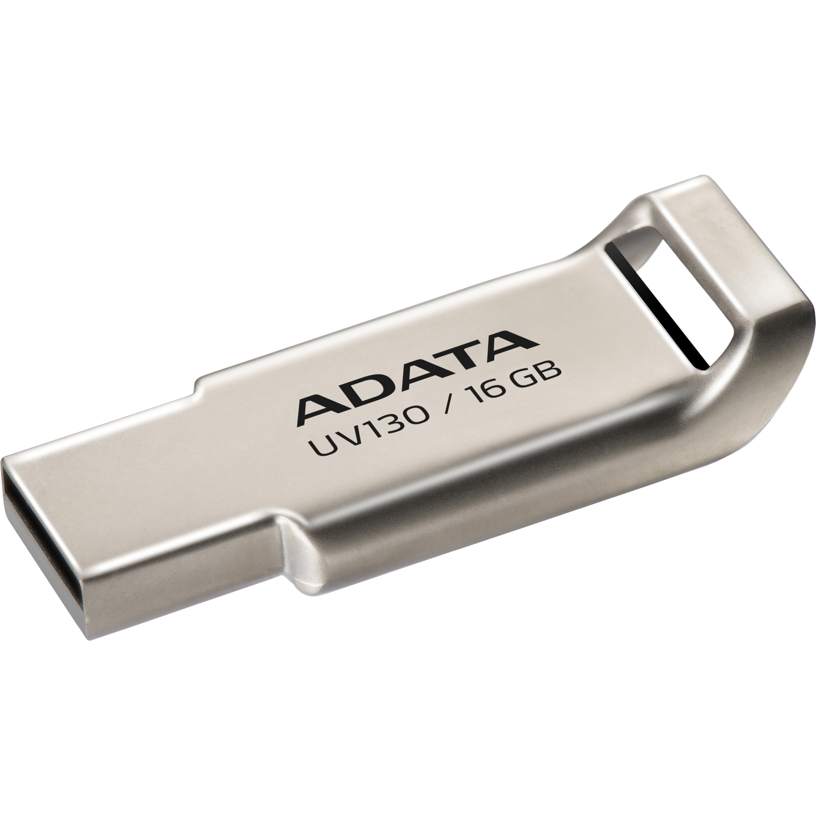USB флеш накопитель ADATA 16GB UV130 Gold USB 2.0 (AUV130-16G-RGD) изображение 2