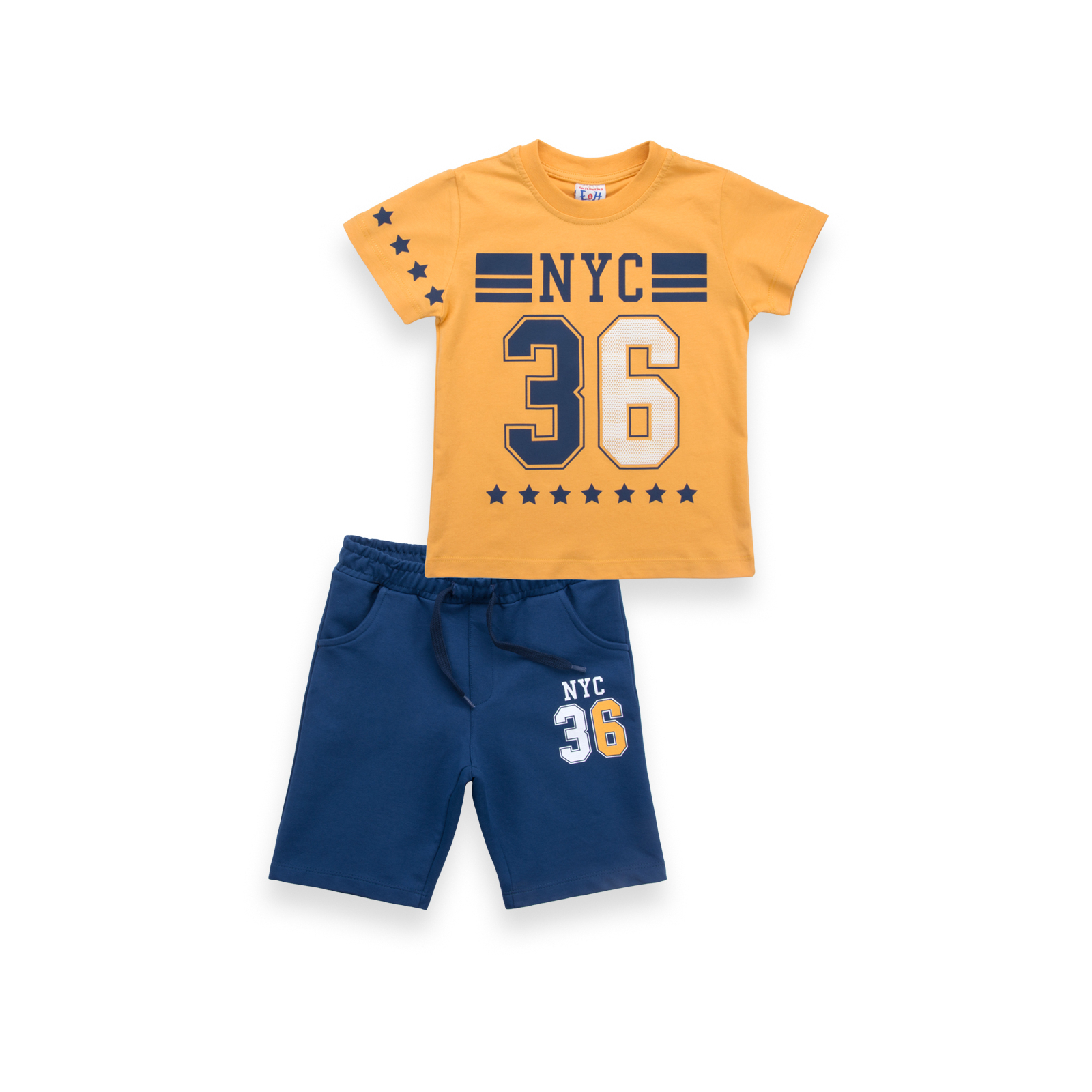 Набір дитячого одягу E&H "NYC 36" (8304-128B-yellow)