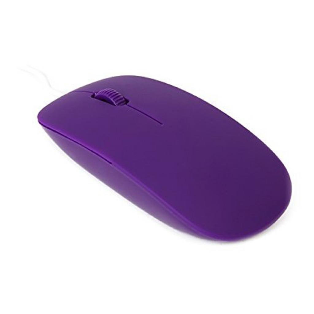 Мишка Omega OM-414 optical rubber purple (OM0414CP) зображення 2