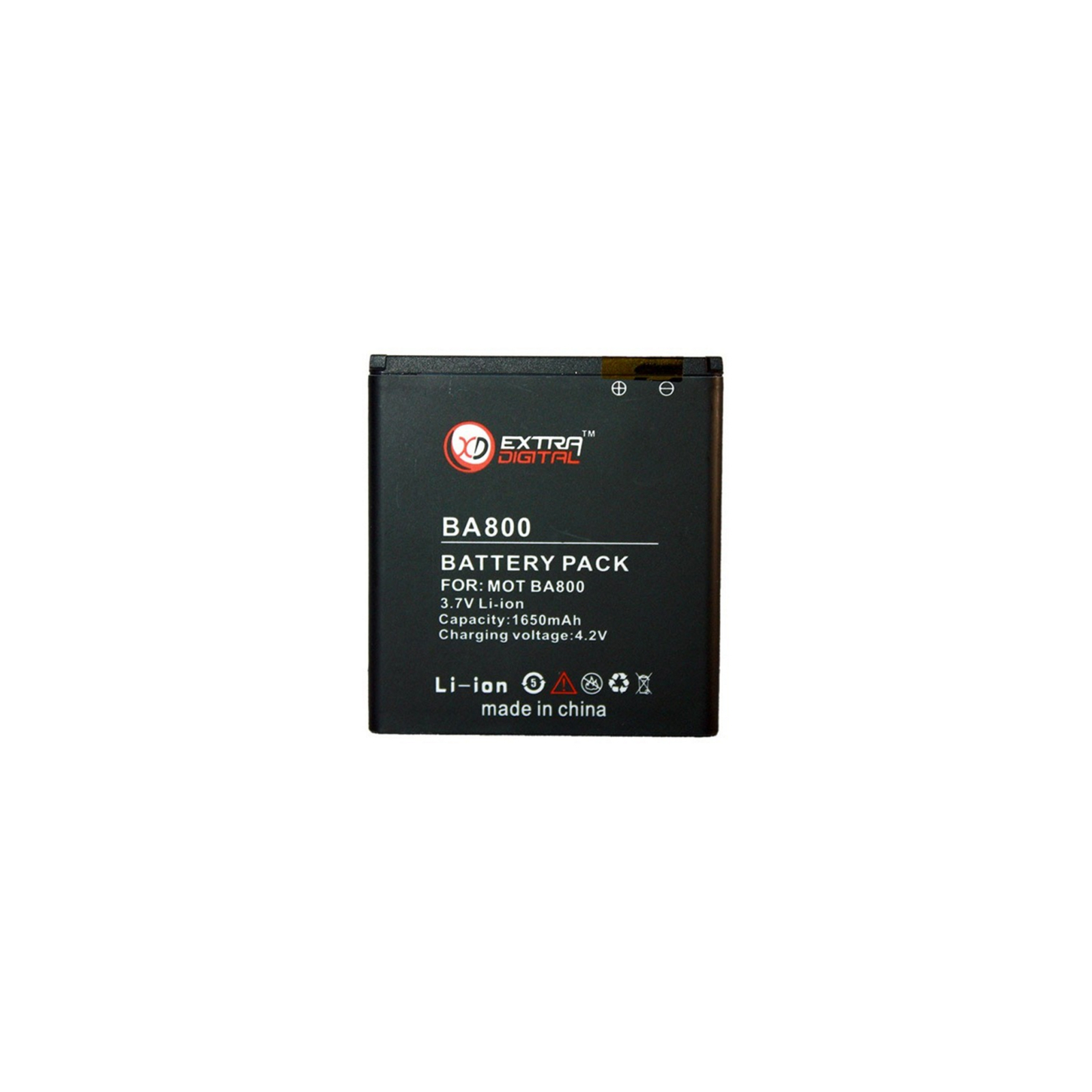 Акумуляторна батарея Extradigital Sony Ericsson BA800 (1650 mAh) (DV00DV6127)