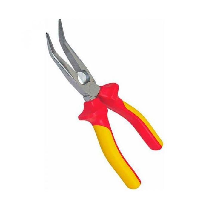 Плоскогубцы Stanley MaxSteel VDE 1000V электрика, изог.губки L=200мм (0-84-008)