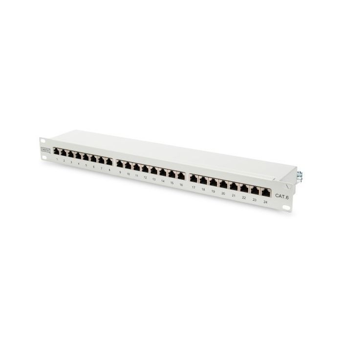 Патч-панель Digitus 19" 1U 24 порта 6 FTP в сборе (DN-91624S)