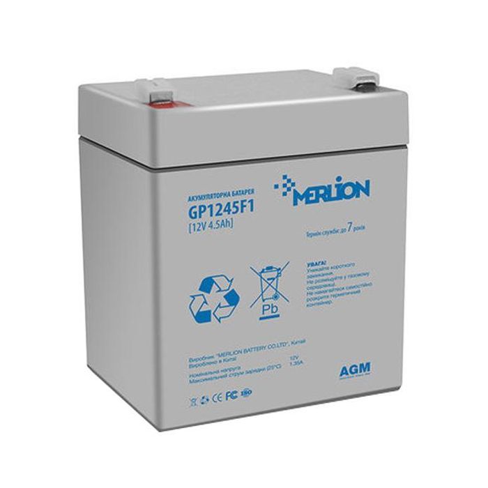 Батарея к ИБП Merlion 12V-4.5Ah (GP1245F1)
