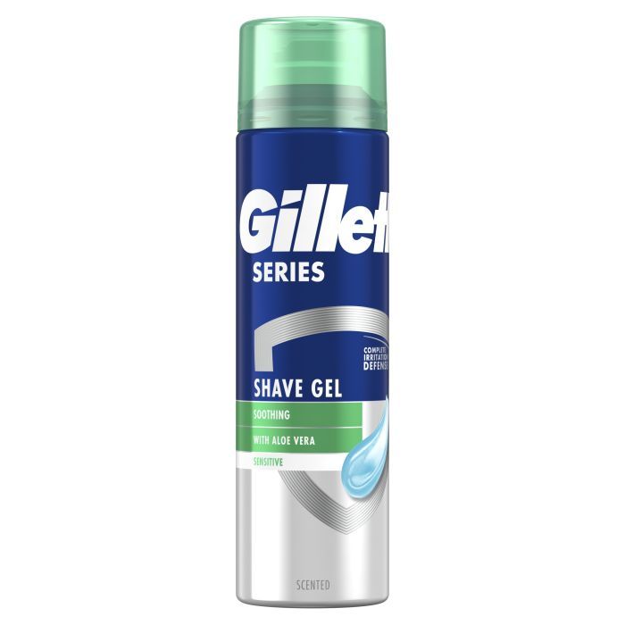 Гель для бритья Gillette Series Sensitive Skin Для чувствительной кожи 200 мл (3014260214692) изображение 2