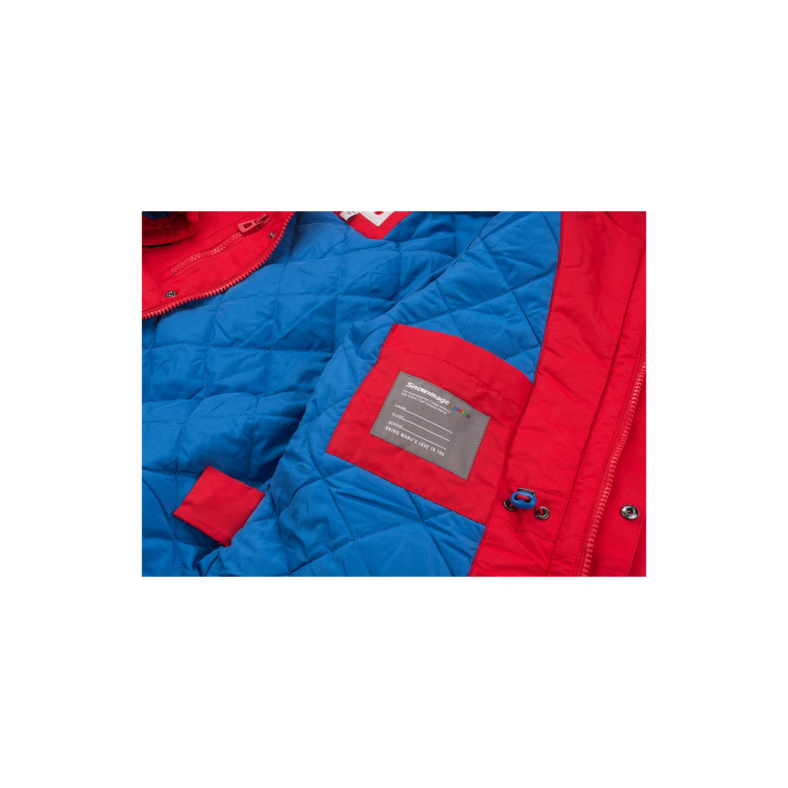 Куртка Snowimage парка з капюшоном (SICMY-P402-140B-red) зображення 6