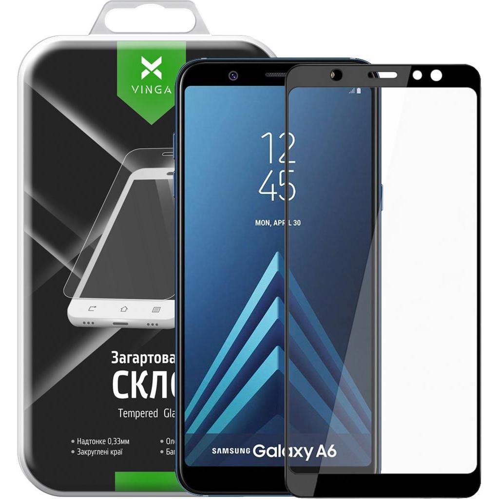 Скло захисне Vinga для Samsung Galaxy A6 (2018) A600 (VTPGS-A600) зображення 9