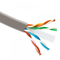 Photos - Ethernet Cable ATCOM Кабель мережевий  UTP 305м cat.6, CU, 0,51мм, 1Gb/s  14377 (14377)