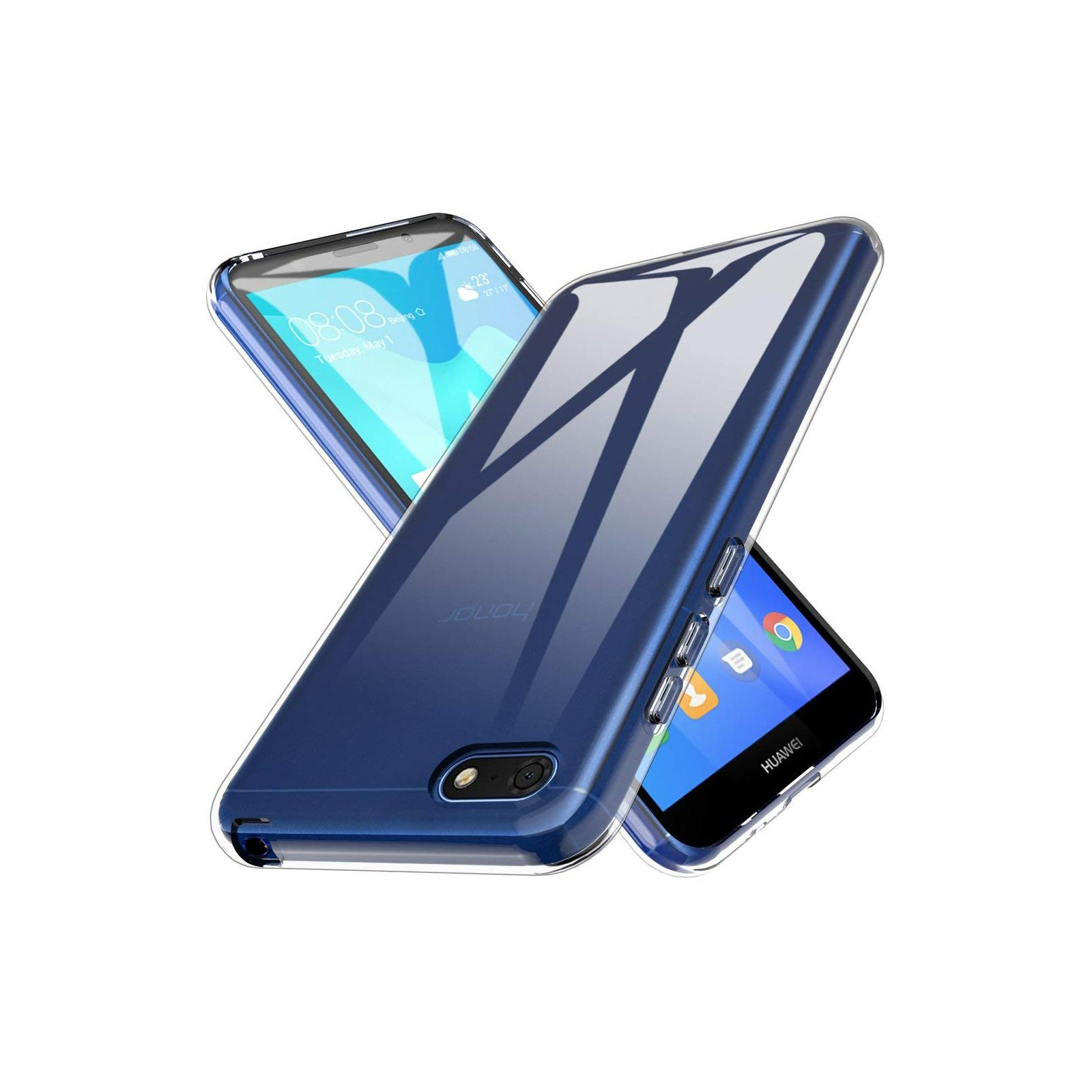 Чехол для мобильного телефона Huawei Y5 2018/Honor 7A Clear tpu (Transperent) Laudtec (LC-HY52018T) изображение 3