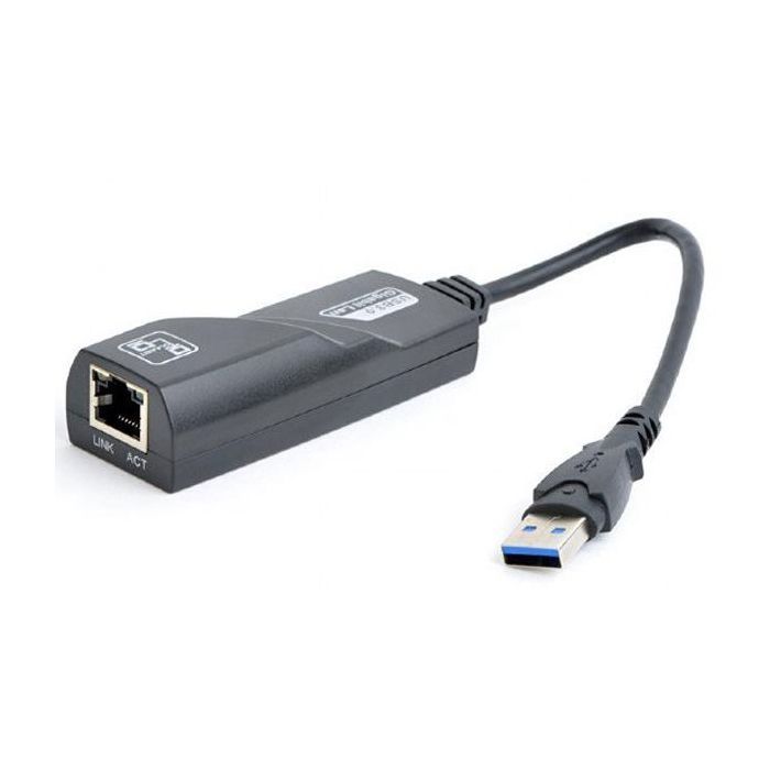 Адаптер USB3.0 to Gigabit Ethernet RJ45 Gembird (NIC-U3-02)
