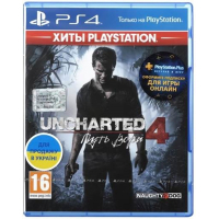 Игра Sony Uncharted 4: Путь вора [PS4, Russian version] Blu-ray диск (9700890)