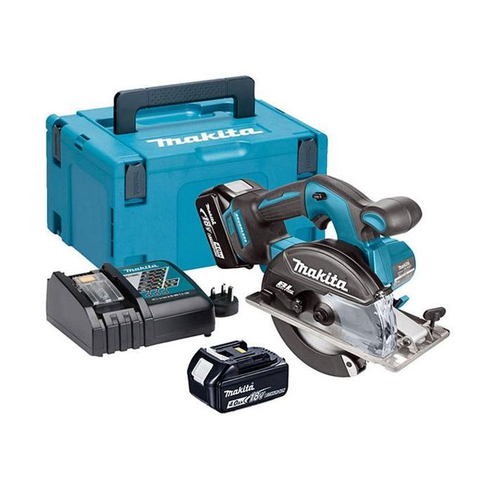 Дискова пила Makita по металлу LXT, 4Аг х 2шт, Makpac, 150мм (DCS551RMJ) зображення 3