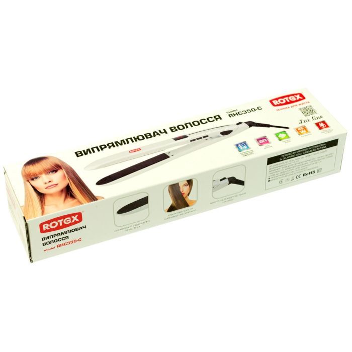 Выпрямитель для волос Rotex RHC350-C изображение 5