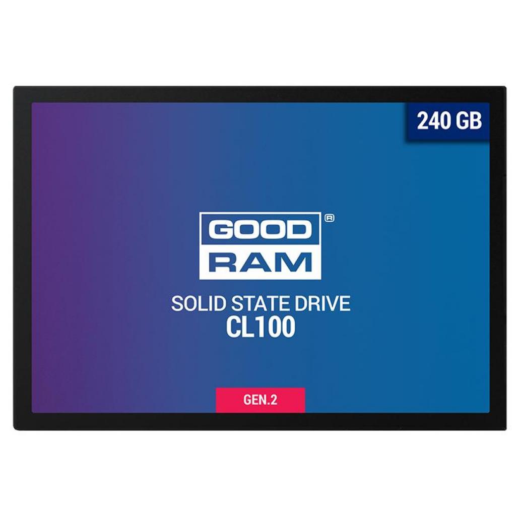 Накопичувач SSD 2.5" 240GB Goodram (SSDPR-CL100-240-G2)