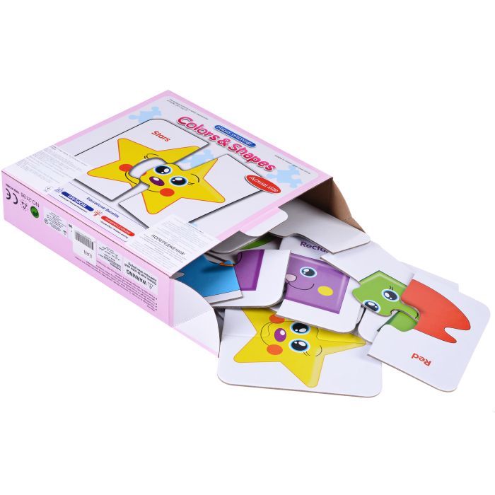 Пазл Same Toy Цвета и фигуры (2196UT) изображение 2