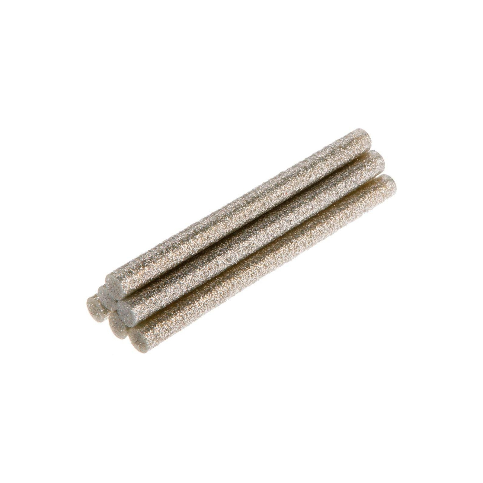 Клеевые стержни Topex серебристые с глиттером, 11 x 100 мм., 6 шт. (42E192)
