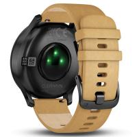 Смарт-часы Garmin Vivomove HR Premium Black / Tan Regular Black (010-01850-00/A0) изображение 4