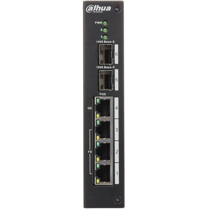 Коммутатор сетевой Dahua DH-PFS4206-4P-96 изображение 3