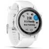Смарт-часы Garmin Fenix 5S Plus Sapphire White with White Silicone (010-01987-01/73) изображение 3