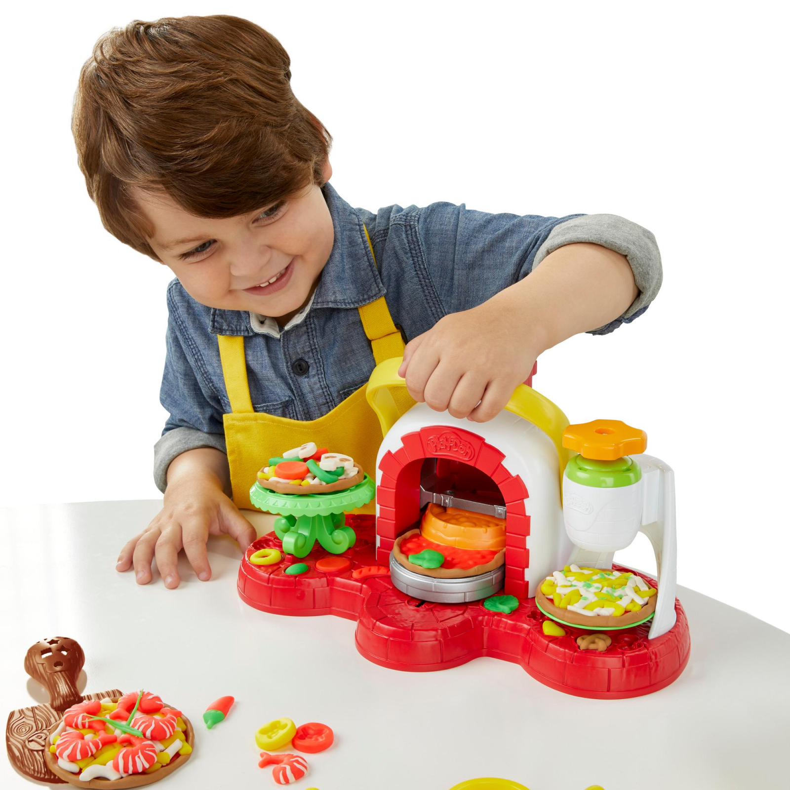 Набор для творчества Hasbro Play-Doh Печём пиццу (E4576) изображение 5