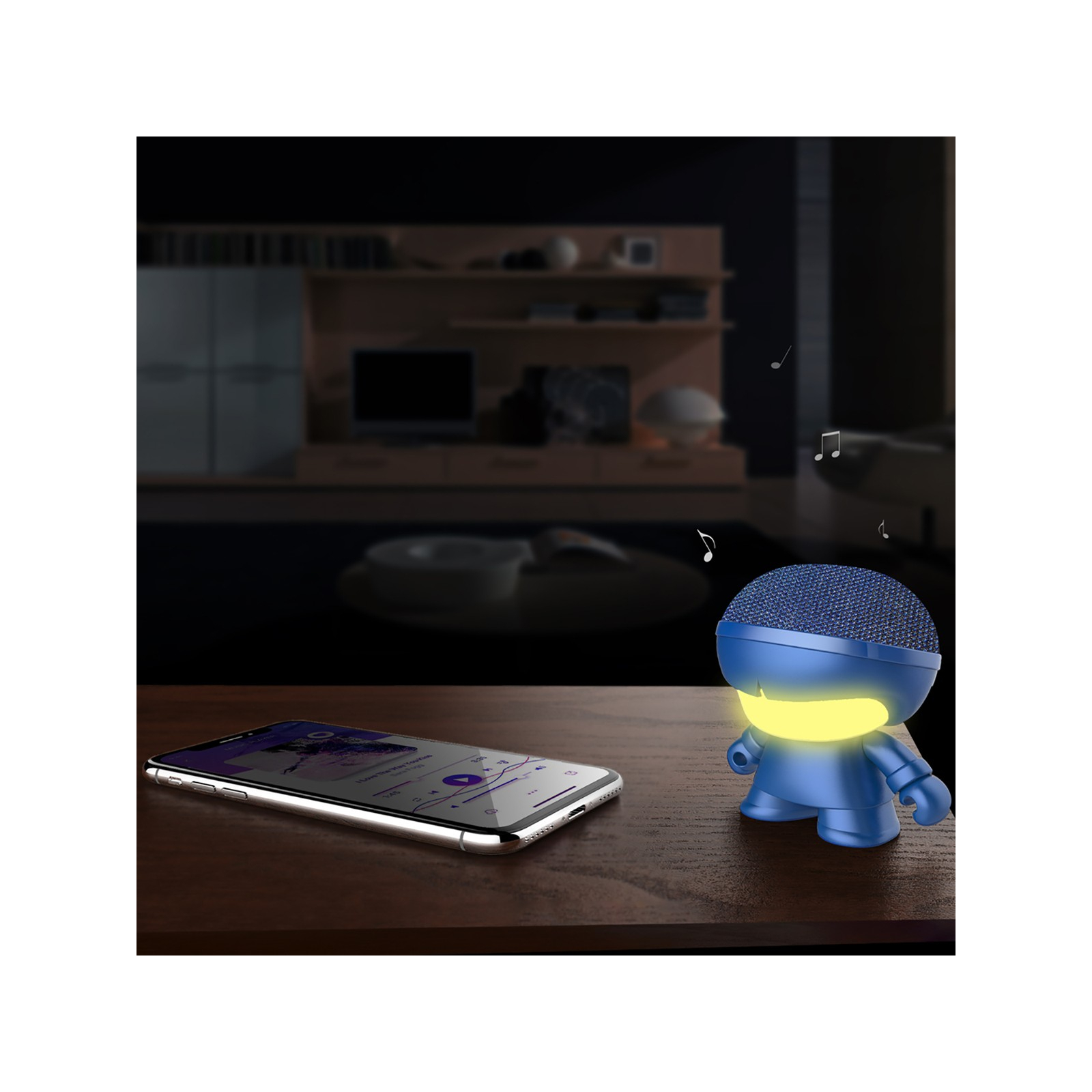 Интерактивная игрушка Xoopar Акустическая система Mini Xboy Металлик Blue (XBOY81001.16М) изображение 3