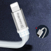 Дата кабель USB 2.0 AM to Lightning 0.25m white ColorWay (CW-CBUM-LM25W) изображение 5