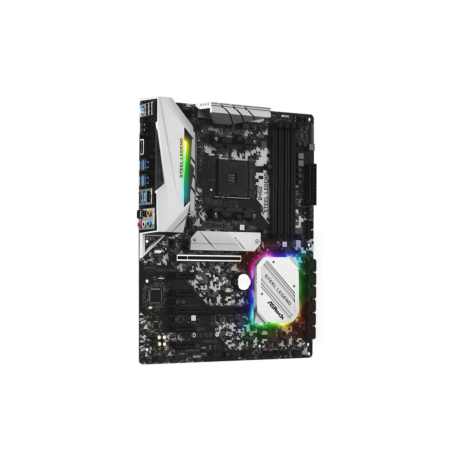 Материнская плата ASRock B450 STEEL LEGENDцены в Киеве и