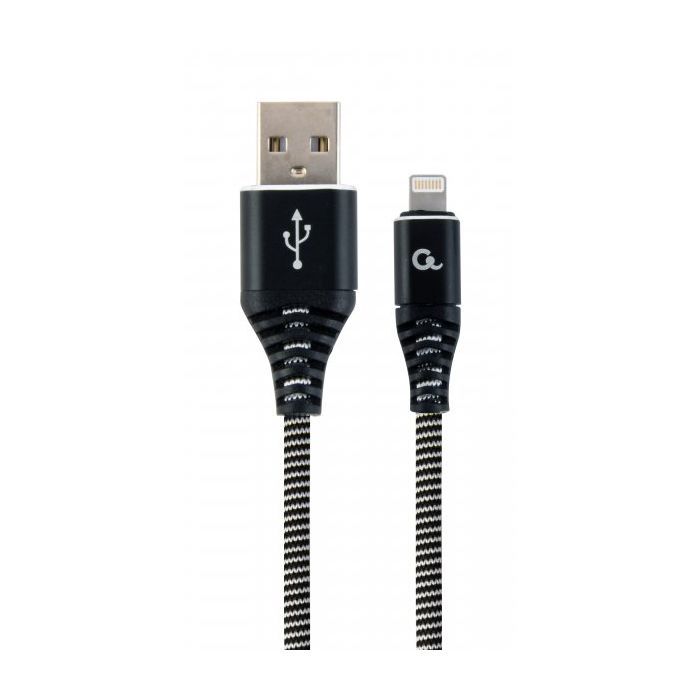 Дата кабель USB 2.0 AM to Lightning 1.0m Cablexpert (CC-USB2B-AMLM-1M-PW)