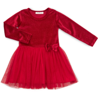 Плаття дитяче Breeze велюровое (12674-104G-red)