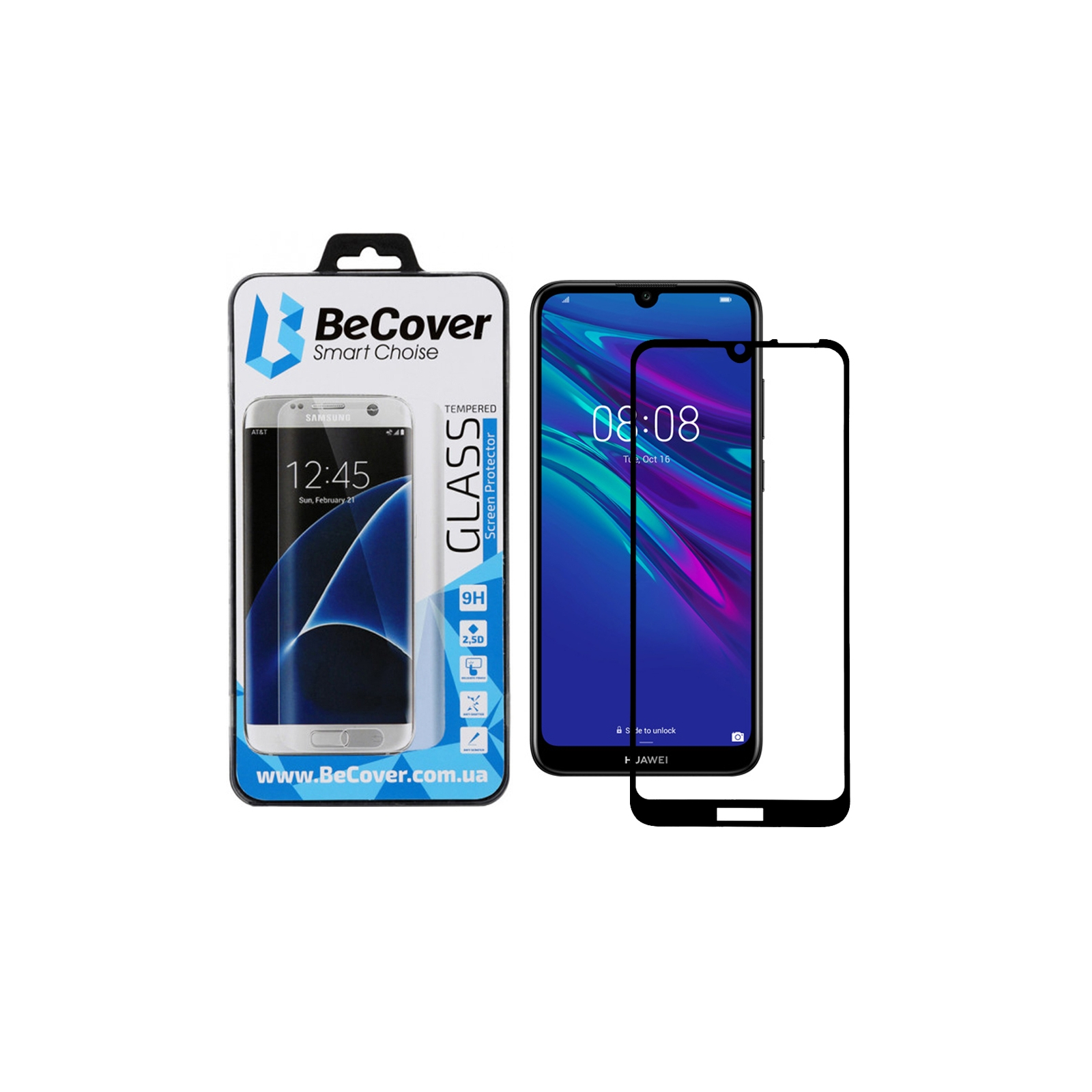 Скло захисне BeCover Huawei Y6 2019 Black (703438)