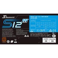Блок живлення Seasonic 550W S12III-550 Bronze (SSR-550GB3) зображення 5