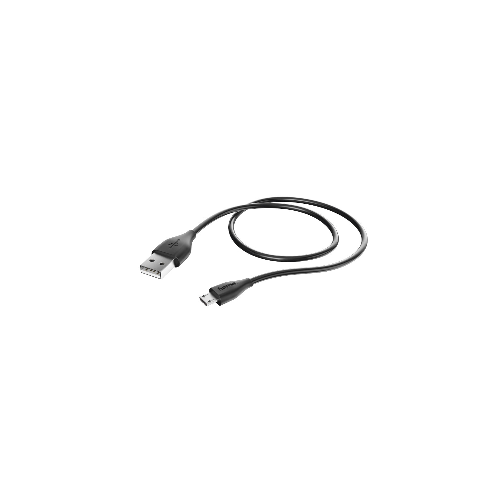 Зарядний пристрій Hama НАМА 3в1, 2х1А., кабель micro USB 1.4 м., black (00173622) зображення 3