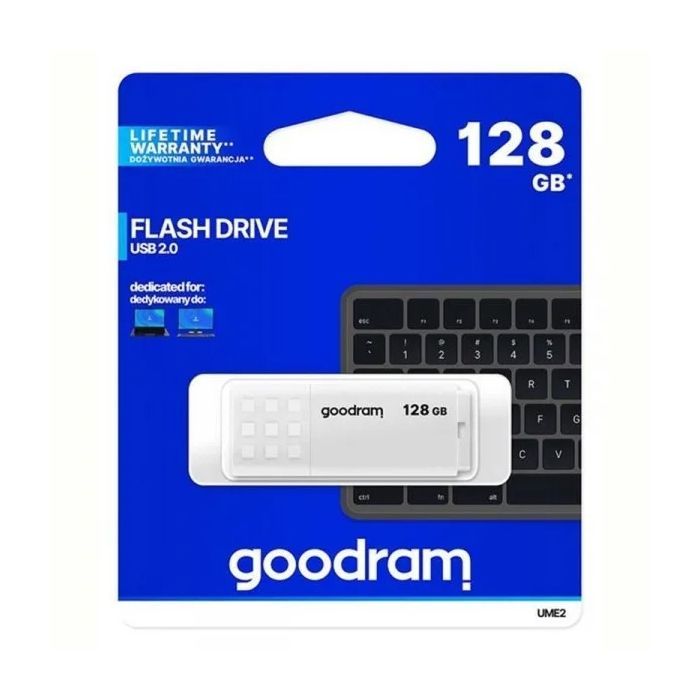 USB флеш накопитель Goodram 128GB UME2 Yellow USB 2.0 (UME2-1280Y0R11) изображение 3