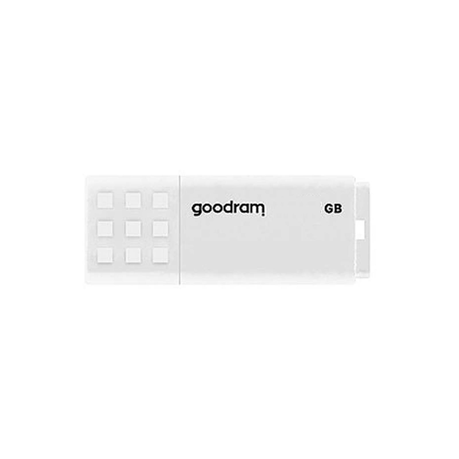 USB флеш накопичувач Goodram 64GB UME2 White USB 2.0 (UME2-0640W0R11)
