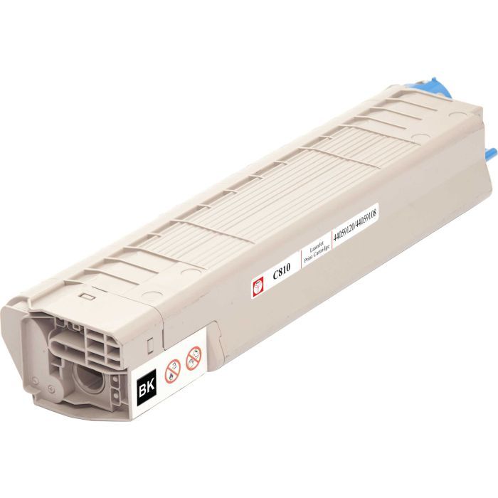 Тонер-картридж BASF OKI C810 Black 44059120/44059108 (KT-C810K) изображение 3