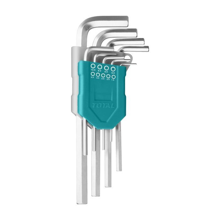 Набор инструментов Total THT106191 ключей шестигранных, 1.5-10мм, 9шт. (THT106191)