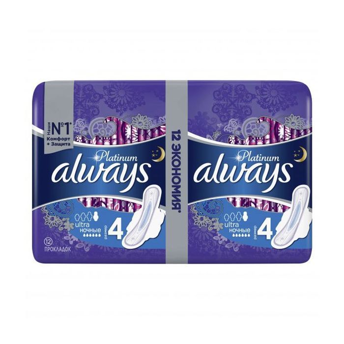 Гигиенические прокладки Always Ultra Night 12 шт (8001090430748) изображение 2