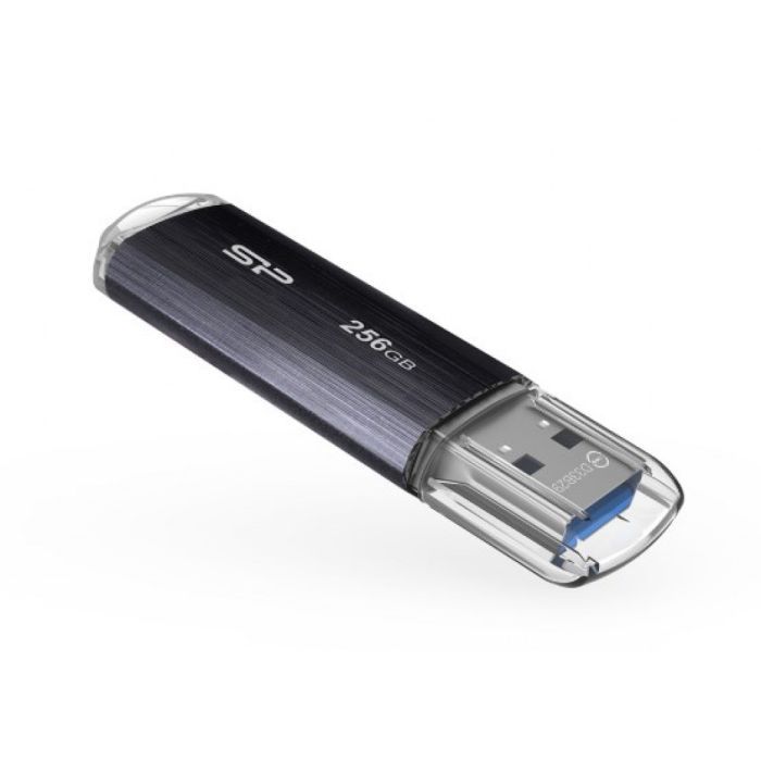 USB флеш накопитель Silicon Power 64GB Blaze B02 Black USB 3.1 (SP064GBUF3B02V1K) изображение 2