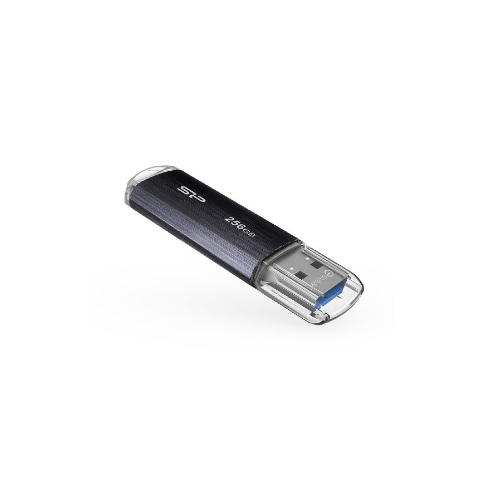 USB флеш накопичувач Silicon Power 32GB Blaze B02 Black USB 3.0 (SP032GBUF3B02V1K) зображення 2