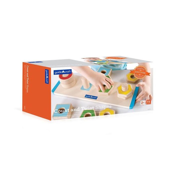 Игровой набор Guidecraft Manipulatives Фігури на різьбі (G6901)