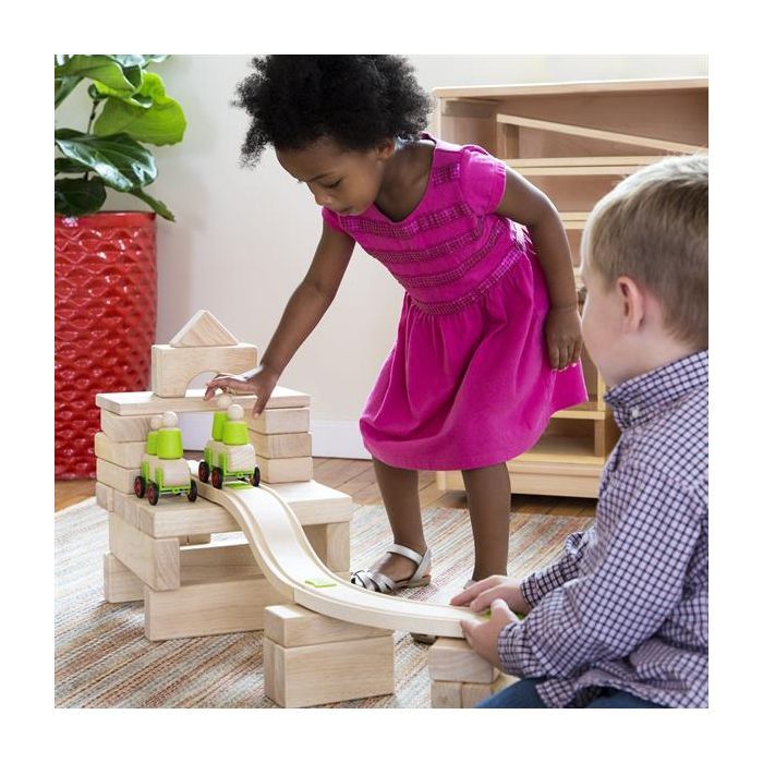 Залізниця Guidecraft Block Science Дорога, 55 деталей (G2100R) зображення 11