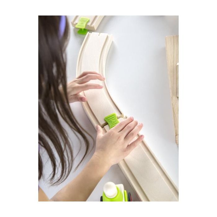 Залізниця Guidecraft Block Science Дорога, 55 деталей (G2100R) зображення 6