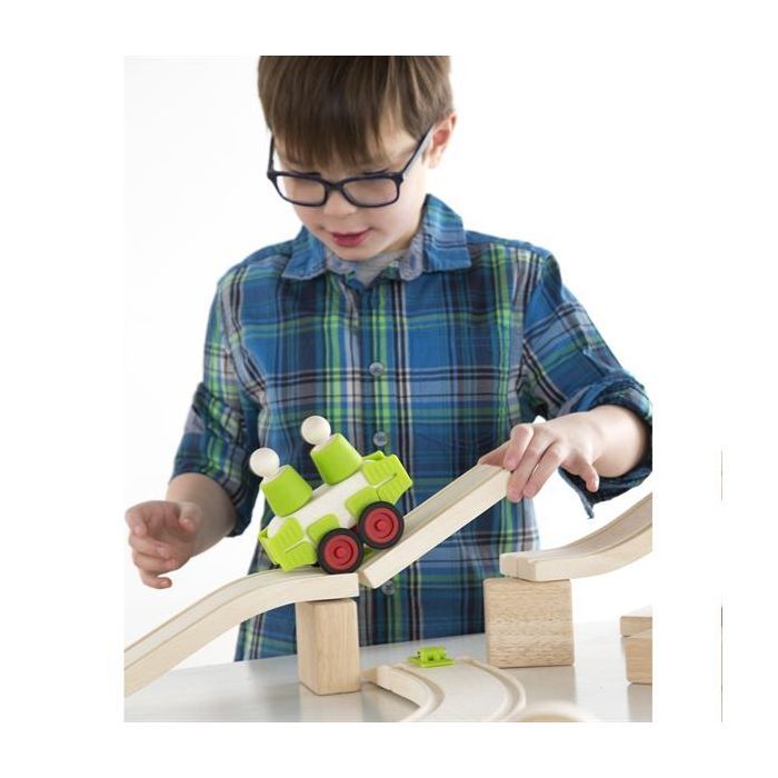 Залізниця Guidecraft Block Science Дорога, 55 деталей (G2100R) зображення 7