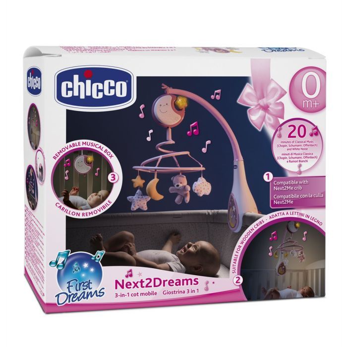 Мобиль Chicco NEXT2DREAMS розовый (07627.10) изображение 2