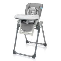 Стульчик для кормления Baby Design Lolly Pastel 07 Silk Gray (201394)