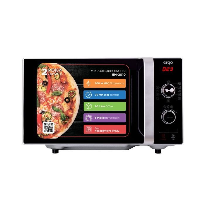 Мікрохвильова піч Ergo EM-2010 зображення 2