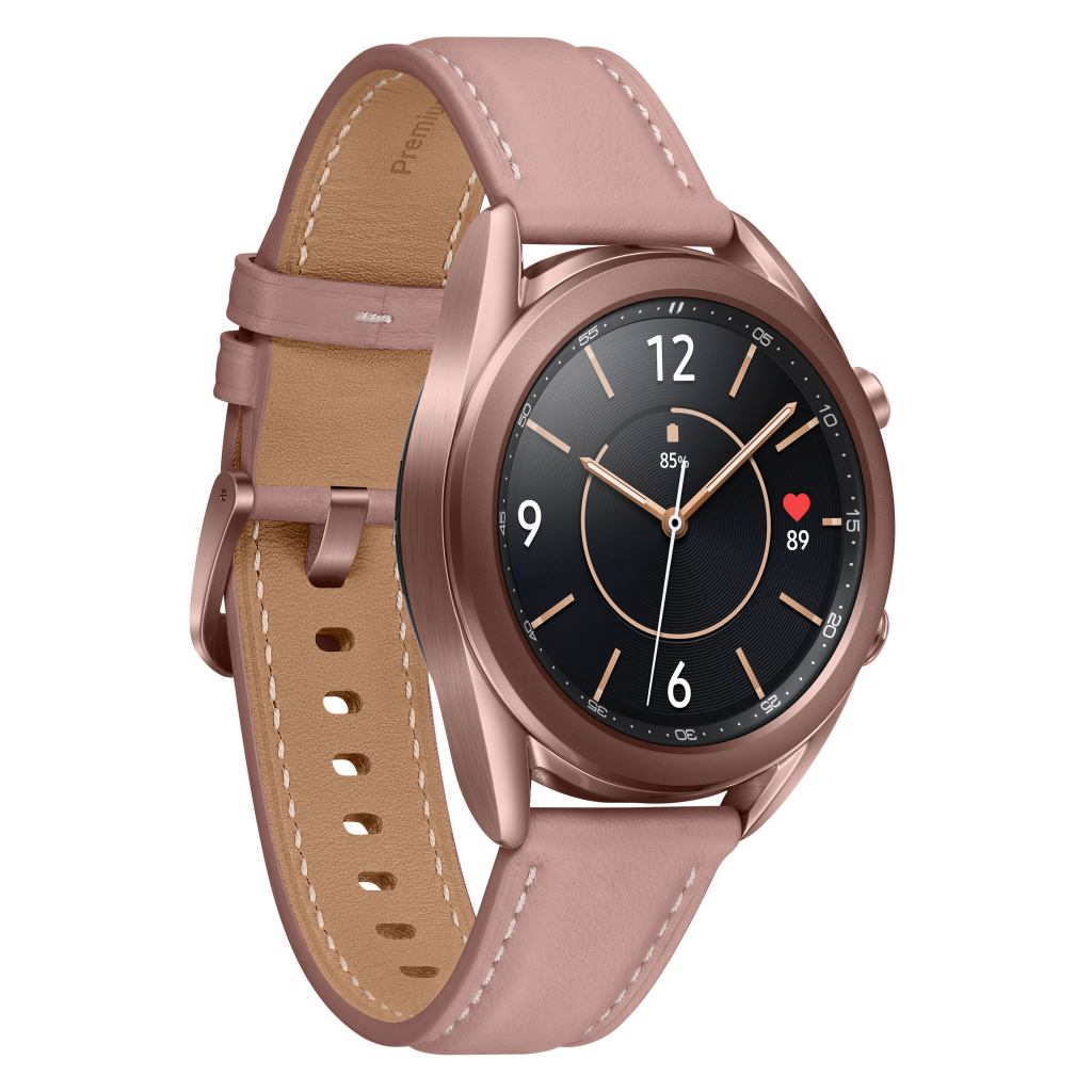 Смарт-часы Samsung SM-R850/8 (Galaxy Watch3 41mm) Bronze (SM-R850NZDASEK) изображение 3